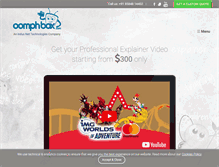 Tablet Screenshot of oomphbox.com